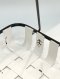 Distressed White Basket w/ Handle