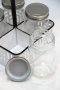 Seasoning Bucket w/4Glass Jar