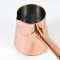 Rose Gold Turkish Coffee Pot (Solid Handle) Size-S