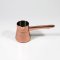 Rose Gold Turkish Coffee Pot (Solid Handle) Size-S