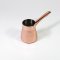 Rose Gold Turkish Coffee Pot (Solid Handle) Size-M