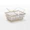 Wired Metal Basket / Black, White (Size M)