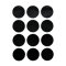 Removable Sticker Chalk Labels, Set of 24 pcs.