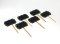 ป้ายปัก Chalkboard Paper Cupstick / Set of 6
