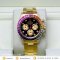 Rolex Daytona Full Yellow Gold  Custom Special Rainbow Edition with Box and Paper  P1.35MB