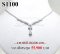 สร้อยคอเพชรแท้ธรรมชาติ (Natural Diamonds)  น้ำงามที่สุด (Perfect Heart&Arrow Ideal Cut)  1.50 Ct.  เพชรแท้ธรรมชาติ H&A-รัชเชี่ยนคัท 38 เม็ด (น้ำ100-99%) ทองคำเปอร์เซ็นต์สูงสุด หนัก 9.000 g.