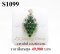 จี้หยกพม่าแท้ 10.35 Ct. (Natural Burma Jade) ประดับเพชรแท้ธรรมชาติ (Natural Diamonds) น้ำงามที่สุด (Perfect Heart&Arrow Ideal Cut) 1.05 Ct.  เพชรแท้ธรรมชาติ H&A-รัชเชี่ยนคัท 49 เม็ด (น้ำ100-99%) ทองคำเปอร์เซ็นต์สูงสุด หนัก 11.600 g.