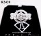 แหวนเพชรชู H&A 0.58 Ct. มี Cer E Color(น้ำ99%) /VVS 3EX/Non Flu ล้อมเพชร ประดับเพชรข้าง