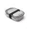 STAINLESS STEEL LUNCH BOX LARGE - BLACK