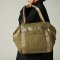 QUILTED RIPSTOP DUFFLE ( OLIVE )