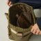 QUILTED RIPSTOP TOTE ( BLACK )