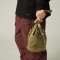 QUILTED RIPSTOP POUCH ( OLIVE )
