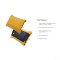 Nemo Fillo™ Backpacking & Camping Pillow MANGO/GOLDEN OAK