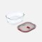 Black + Blum STACK + NEST GLASS FOOD CONTAINERS SET OF 4