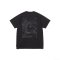 Snow Peak HQ TOPOGRAPHIC MAP T-SHIRT ( BLACK )