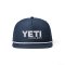 YETI COOLERS FLAT BRIM ROPE HAT NAVY