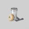 PICNIC CUP SET OF 4 500 ML - GREY