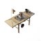 UNITO SNOW 50L TABLE FULL SET SAND