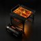 UNITO SORO TABLE ACRYLIC CLEAR ORANGE