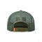 YETI VELCRO BADGE FLAT BRIM MESH HAT OLIVE