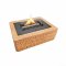 WB-090 MGO WOOD CARVING 90 WOOD FIREPLACE