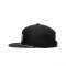 YETI COOLERS FLAT BRIM ROPE HAT BLACK