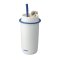 LATTE STAINLESS STRAW TUMBLER 480 ML WHITE