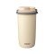 LATTE STAINLESS STRAW TUMBLER 480 ML IVORY