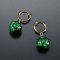 [ราคา 4,250/มัดจำ 3,250][มิถุนายน2569] ต่างหู ไจโร เซปเปลลี่, สีเมทัลลิคกรีน แบบที่ 2, โจโจ้ ล่าข้ามศตวรรษ, สตีล บอล รัน, Jojo's Bizarre Adventure, Steel Ball Run, SBR, Gyro Zeppeli, Earrings Metallic Green Type 2