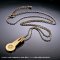 [Price 4,350/Deposit 3,350][MAY2024] JOJO Golden Wind Bucciarati Zipper Necklace, Jojo's Bizarre Adventure, Golden Wind