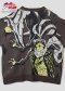 [Price 3,900/Deposit 2,900] GRANIPH, Iggy vs Petshop, JOJO, Stardust Crusaders, Washable Jacquard Cardigan, Stardust Crusaders