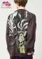 [Price 3,900/Deposit 2,900] GRANIPH, Iggy vs Petshop, JOJO, Stardust Crusaders, Washable Jacquard Cardigan, Stardust Crusaders