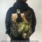 [Price 5,400/Deposit 4,400][MAY2026] Karakuridama, Embroidered Hoodie ZIP, DIO, The World, Jojo's Bizarre Adventure, Stardust Crusaders