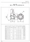 castle nut type-1 drawing jis b-1170  溝付ナット図面