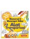 FUN ACTIVITY BOOK; MEWARNAI DAN MENEMPEL STIKER ALAT TRANSPORTASI