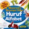 FUN ACTIVITY BOOK : MEWARNAI & MENEMPEL STIKER HURUF ALFABET