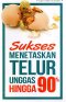 SUKSES MENETASKAN TELUR UNGGAS HINGGA 90%