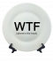 จานพิมพ์ลาย WTF Dish&Plate