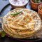 Onion and Aloo Paratha with dahi