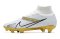 Nike Air Zoom Mercurial Superfly 9 Elite FG - White/Black