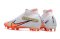 Nike Air Zoom Mercurial Superfly 9 Elite FG - White/Orange/Black