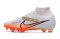 Nike Air Zoom Mercurial Superfly 9 Elite FG - White/Orange/Black