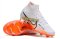 Nike Air Zoom Mercurial Superfly 9 Elite FG - White/Orange/Black