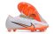 Nike Air Zoom Mercurial Vapor 15 Elite FG - White/Orange