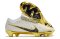 Nike Air Zoom Mercurial Vapor 15 Elite FG - White/Gold/Black