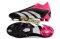 Adidas Predator Accuracy+ FG Firm Ground - Core Black/White/Shock Pink