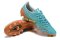 Mizuno Morelia Alpha FG Low-Tops Soccer Cleats - Blue/Brown