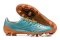 Mizuno Morelia Alpha FG Low-Tops Soccer Cleats - Blue/Brown
