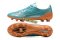 Mizuno Morelia Alpha FG Low-Tops Soccer Cleats - Blue/Brown