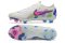 Nike Phantom So Cal Disruption GX 2 Elite FG Cleats - White/Blue/Pink